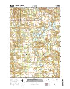 King 2015 topographic map thumbnail
