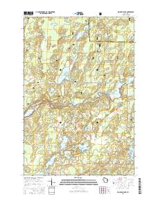 Blaisdell Lake 2015 topographic map thumbnail