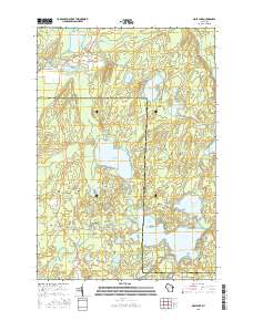 Mole Lake 2015 topographic map thumbnail
