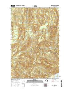 Mount Ashwabay 2015 topographic map thumbnail