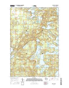 Chief Lake 2015 topographic map thumbnail