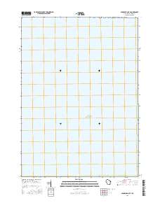 Cedarburg OE E 2016 topographic map thumbnail