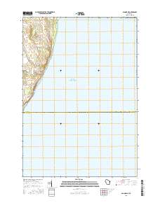 Algoma NE 2015 topographic map thumbnail