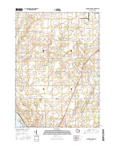 Buckhorn Corner 2015 topographic map thumbnail
