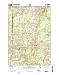 Berry Lake 2016 topographic map thumbnail