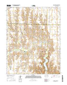 Simmons Creek 2016 topographic map thumbnail
