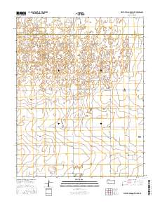 West of Wild Horse Lake 2016 topographic map thumbnail