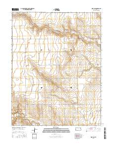 Wolf NW 2015 topographic map thumbnail