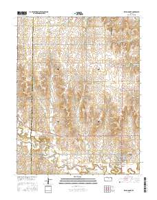 Sylvan Grove 2015 topographic map thumbnail