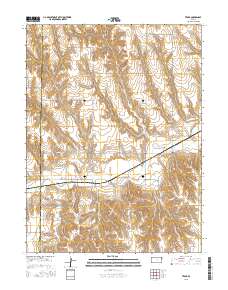 Traer 2015 topographic map thumbnail