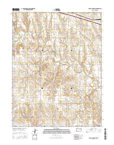 Trego Center NE 2015 topographic map thumbnail