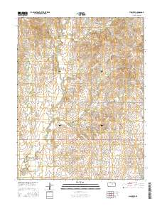 Vine Creek 2015 topographic map thumbnail