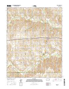 Zenda 2016 topographic map thumbnail