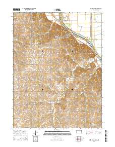 White Cloud 2016 topographic map thumbnail