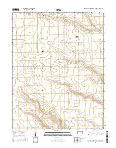 West of Sainte Theresa Church 2015 topographic map thumbnail