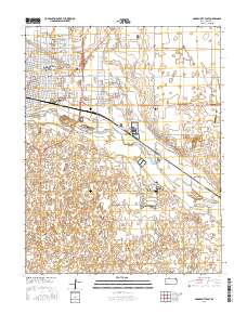 Garden City East 2016 topographic map thumbnail