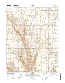 Shirley Creek 2015 topographic map thumbnail