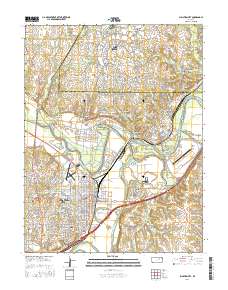 Junction City 2016 topographic map thumbnail