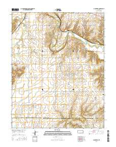 Lafontaine 2015 topographic map thumbnail