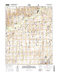 Elkhart North 2015 topographic map thumbnail