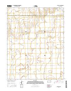 Ulysses NW 2015 topographic map thumbnail