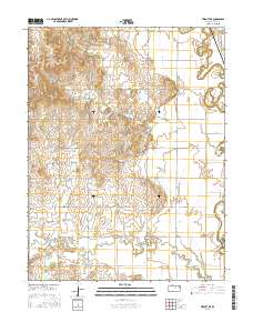 Tescott NE 2015 topographic map thumbnail