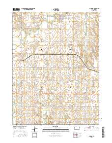 Burr Oak 2015 topographic map thumbnail
