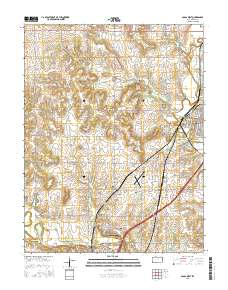 Paola West 2015 topographic map thumbnail