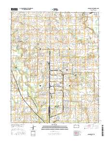 Parsons East 2016 topographic map thumbnail