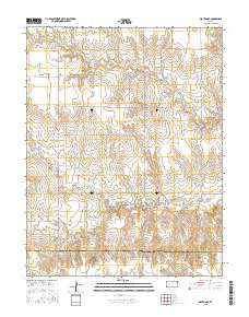 Dighton SE 2015 topographic map thumbnail