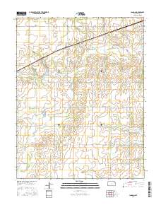 Langdon 2015 topographic map thumbnail