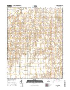 Jetmore NW 2015 topographic map thumbnail