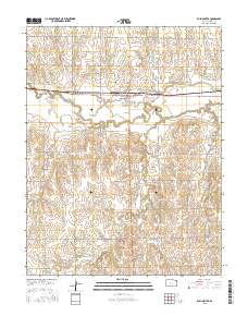 Rush Center 2015 topographic map thumbnail