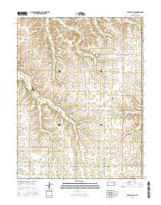 White City NE 2015 topographic map thumbnail