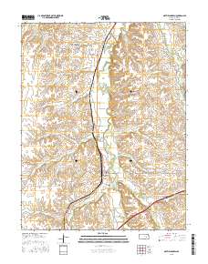 Matfield Green 2015 topographic map thumbnail