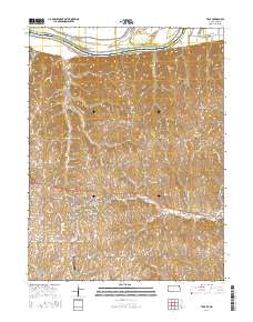 Troy 2016 topographic map thumbnail