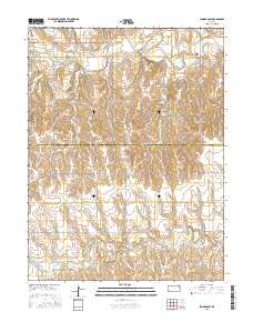 Lenora East 2015 topographic map thumbnail