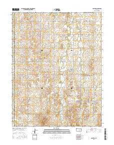 Carlton 2015 topographic map thumbnail