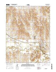 Lincoln 2016 topographic map thumbnail