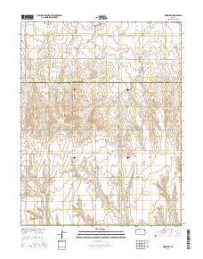 Rozel SW 2015 topographic map thumbnail