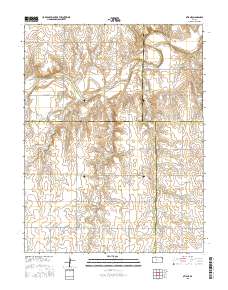Otis NE 2015 topographic map thumbnail