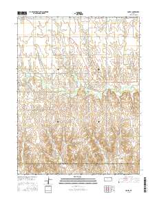Codell 2015 topographic map thumbnail