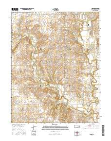 Virgil 2015 topographic map thumbnail