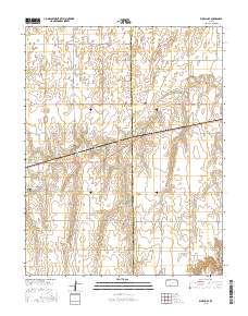 Bucklin SE 2015 topographic map thumbnail