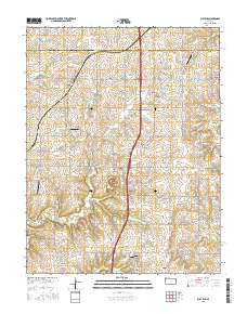 Bucyrus 2015 topographic map thumbnail