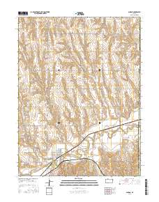 Almena 2016 topographic map thumbnail