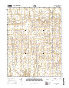 Castle Rock NE 2015 topographic map thumbnail