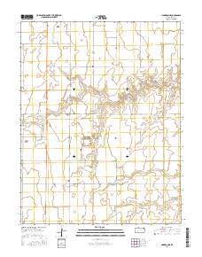 Cimarron NE 2016 topographic map thumbnail