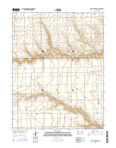 Beulah Cemetery 2015 topographic map thumbnail