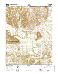 Elk City 2016 topographic map thumbnail